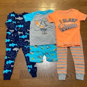 NWOT Carters Pajama 3 Sets